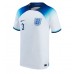 Camiseta Inglaterra Luke Shaw #3 Primera Equipación Replica Mundial 2022 mangas cortas